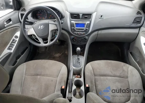 2014 Hyundai Accent Gls z USA, uszkodzony, nr VIN KMHCT4AE4EU756464